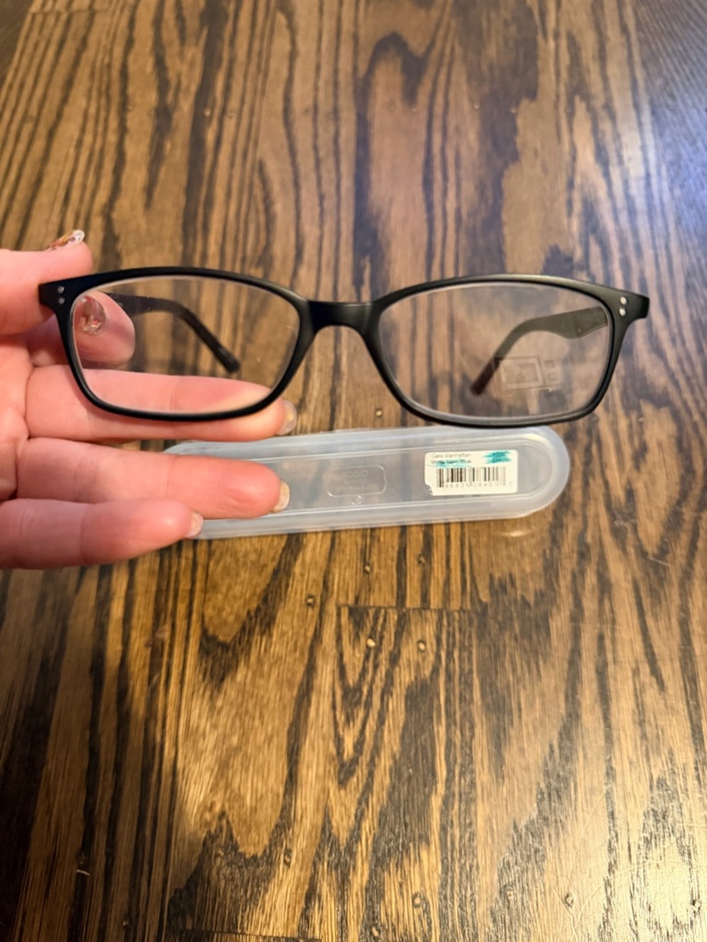 Gels Manhattan reading glasses 2.25 black